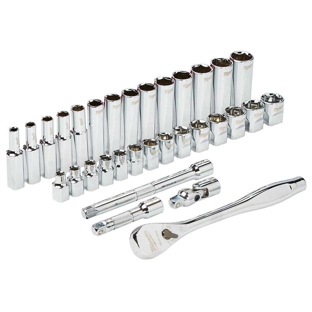 3/8'' 32 Parça Lokma Anahtar Takımı - 1
