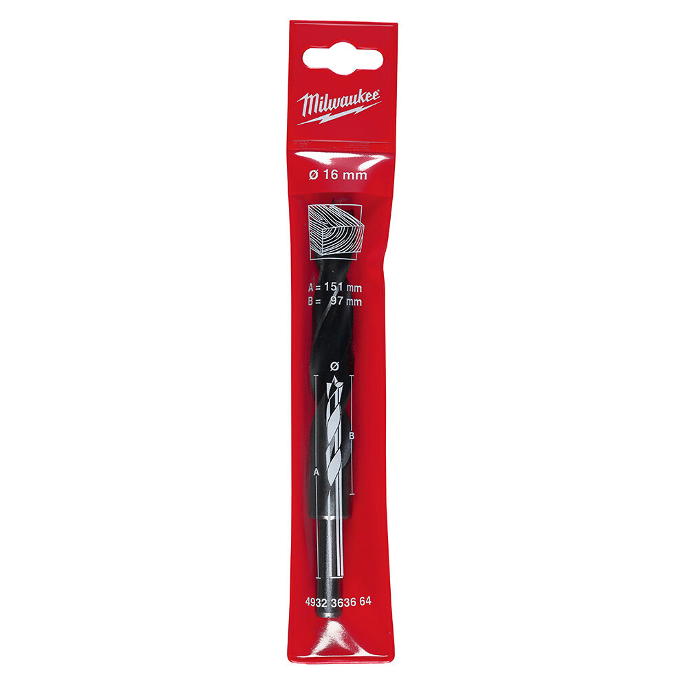 16. 0x151 mm Klasik Seri Ahşap Matkap Ucu - 1