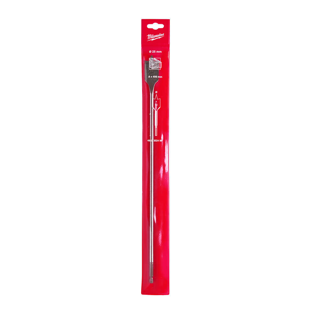25x400 Mm Yaprak Seri Ahşap Matkap Ucu