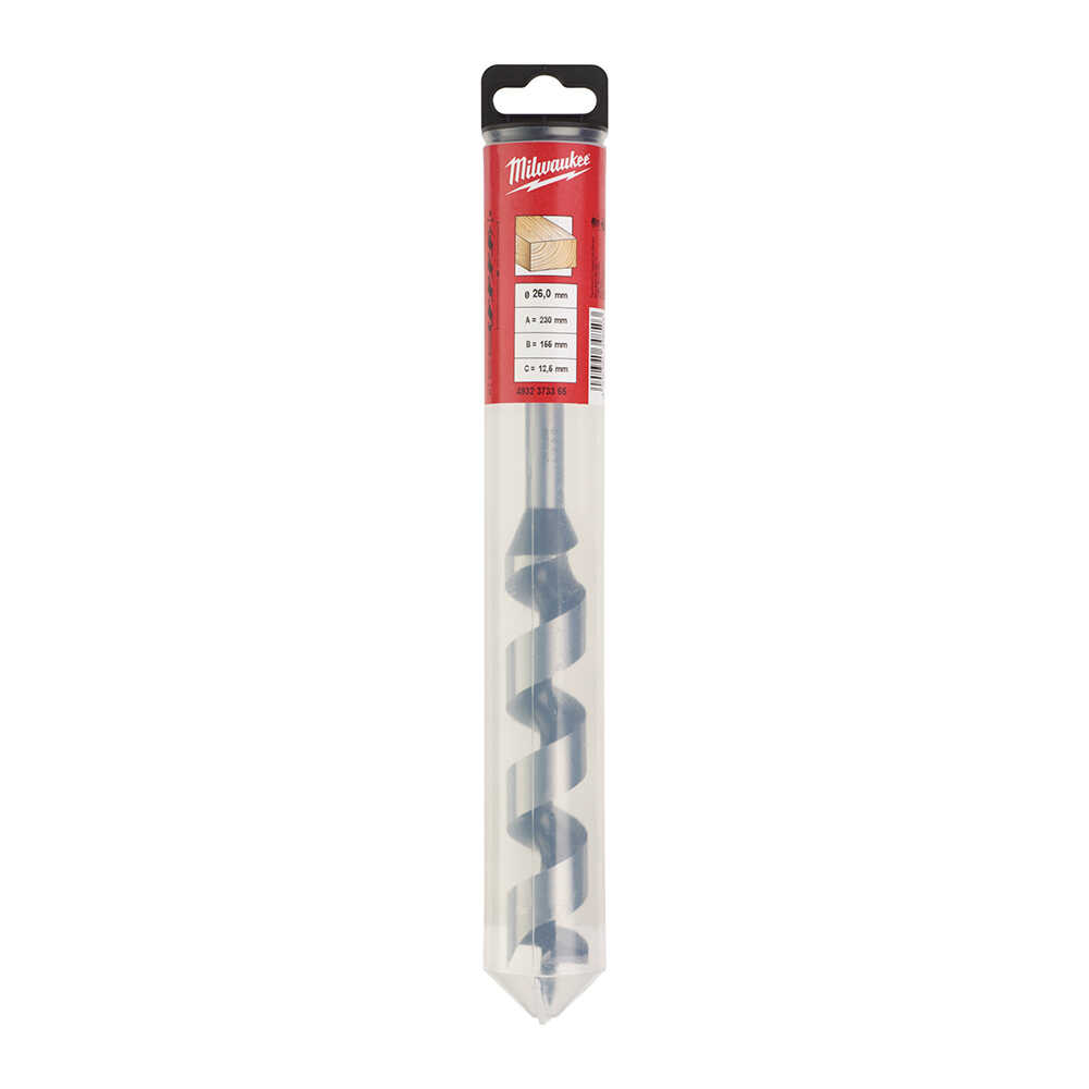 26x230 Mm Yaprak Seri Ahşap Matkap Ucu