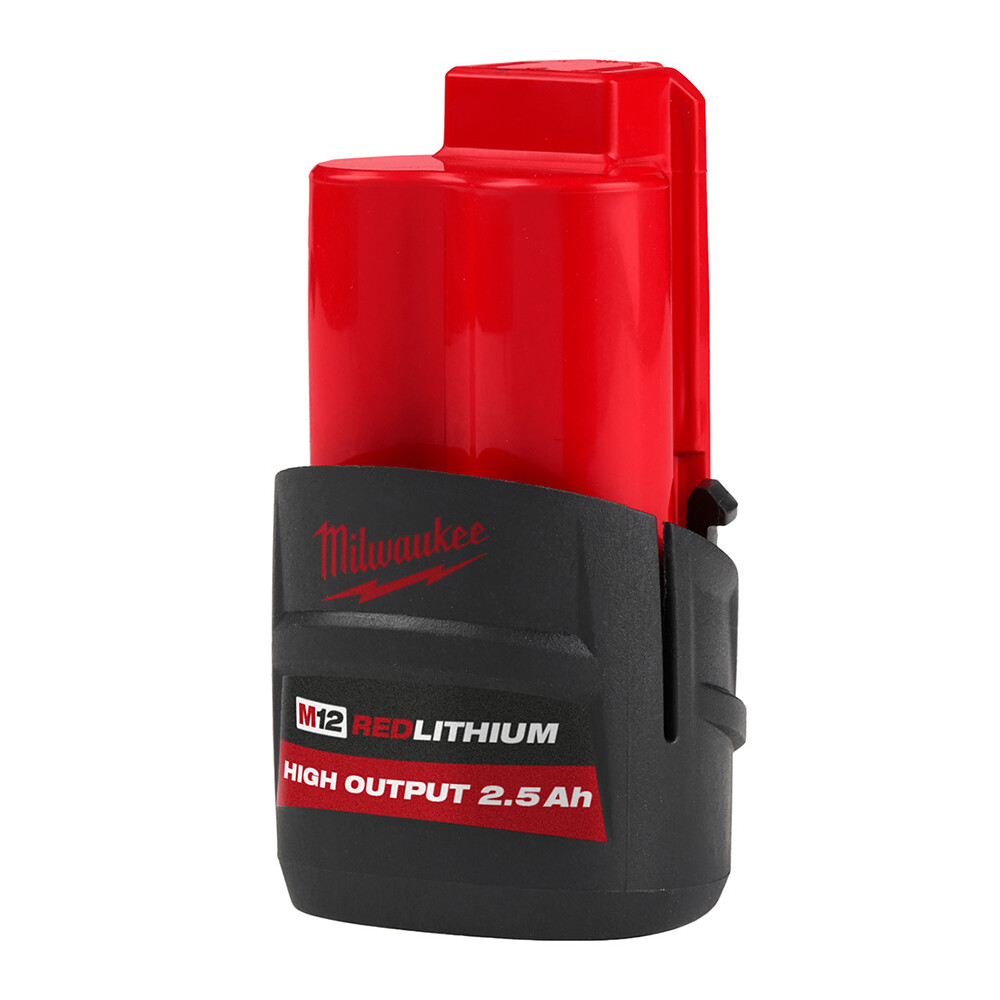 M12HB2.5 Highoutput Redlithium-ion 12V. 2. 5Ah Akü - MILWAUKEE