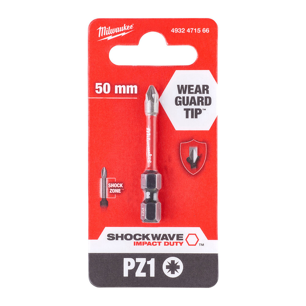 50 mm PZ1 Shockwave Bits Uç - 1