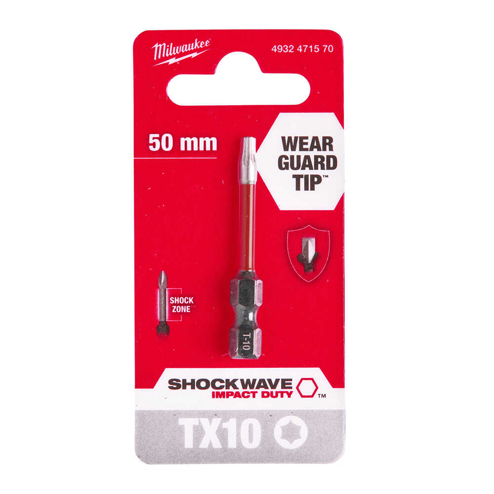 TX10 50 mm Shockwave Bits Uç