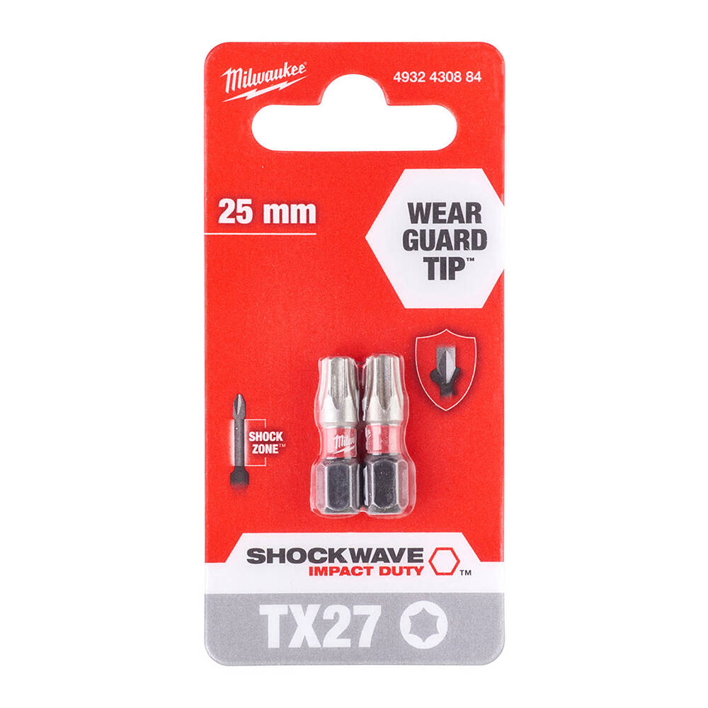 TX27 25 mm Shockwave Bits Uç - 2'li - 1