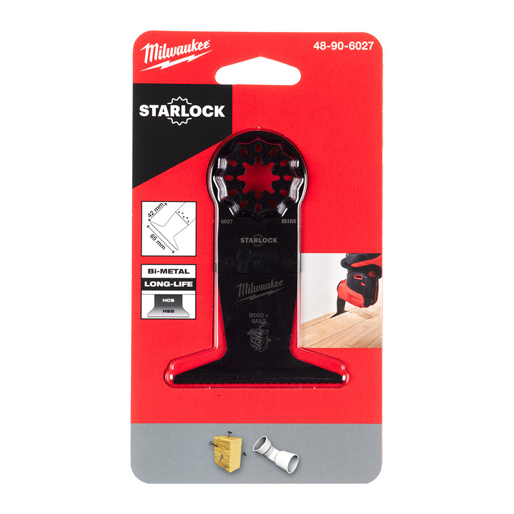 65 mm Ahşap ve Çivi Bi-Metal Kılıç Testere - 1