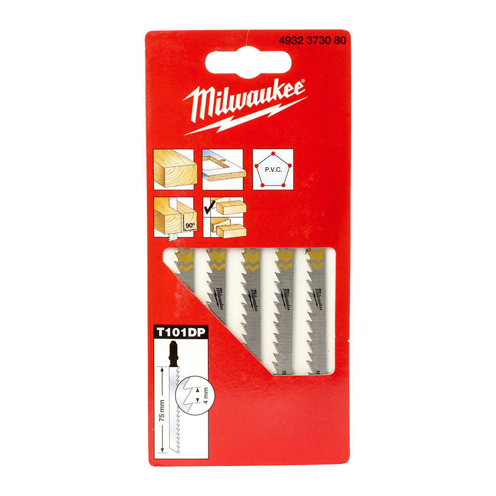 75 Mm T101dp Düz Kesim 5li Hcs Dekupaj Bıçağı