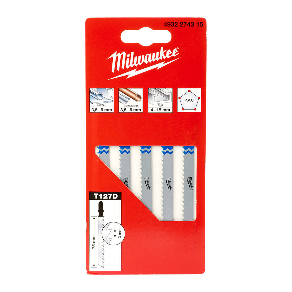 75 mm T127D Dekupaj Bıçağı Metal+Ahlap - 5'li - 1