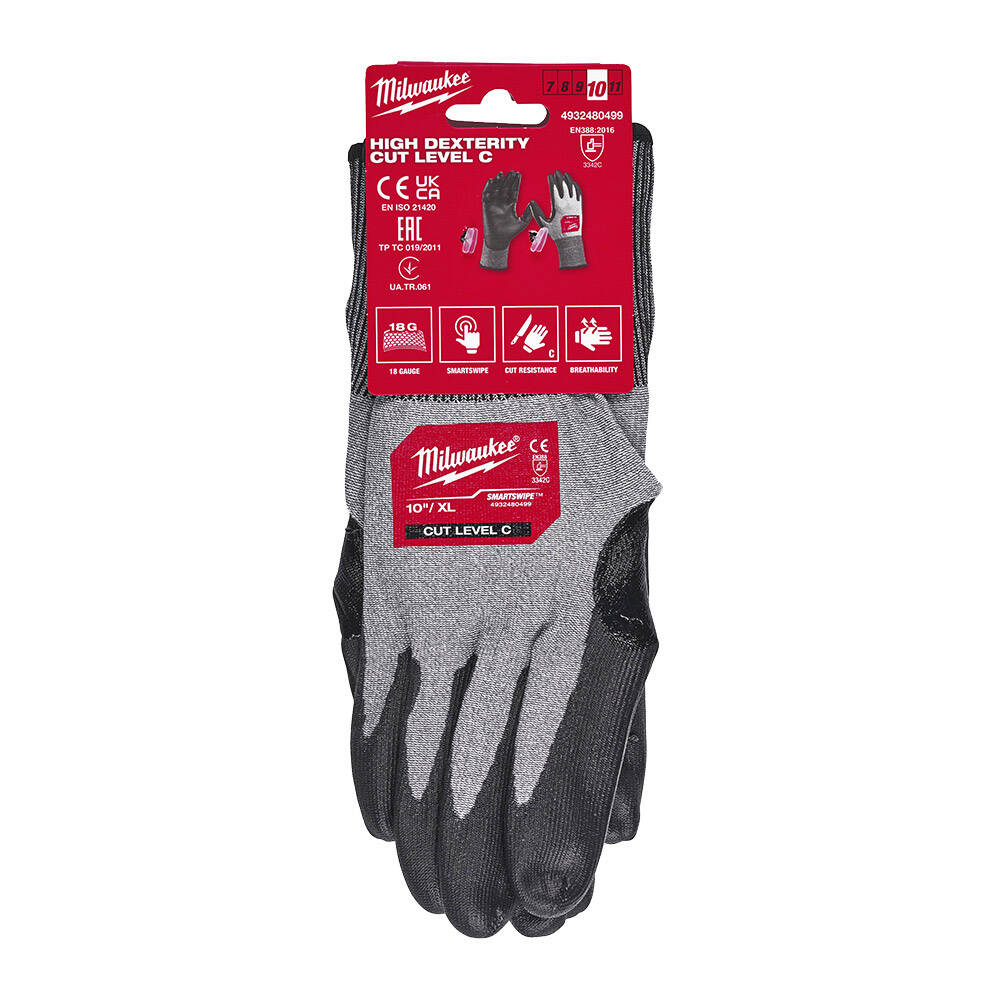 HI-DEX 2 DERECE KESİK KORUMALI ELDİVEN - 9/L- 1PC - 1