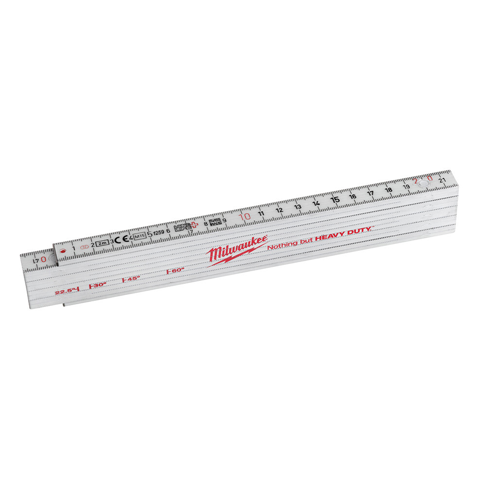 2M/15x3. 20 mm Kompozit Katlanır Metre - MILWAUKEE