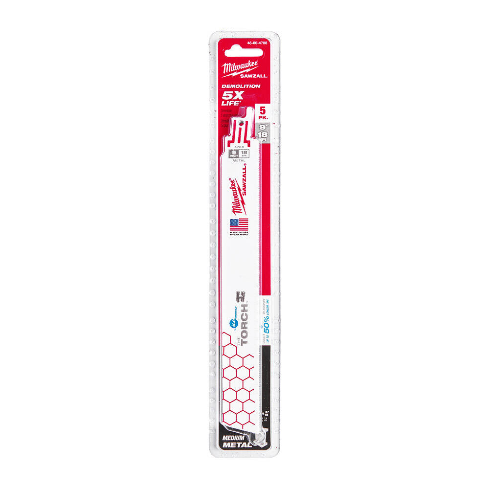 230 mm Kılıç Testere Bi-Metal. Co Boru/Pr Ice Edge - 5'li - 1