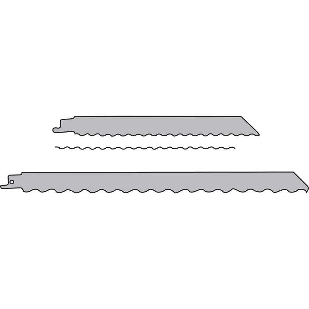 300 mm Kılıç Testere HCS Düz Ağız -Wave Knife - 1