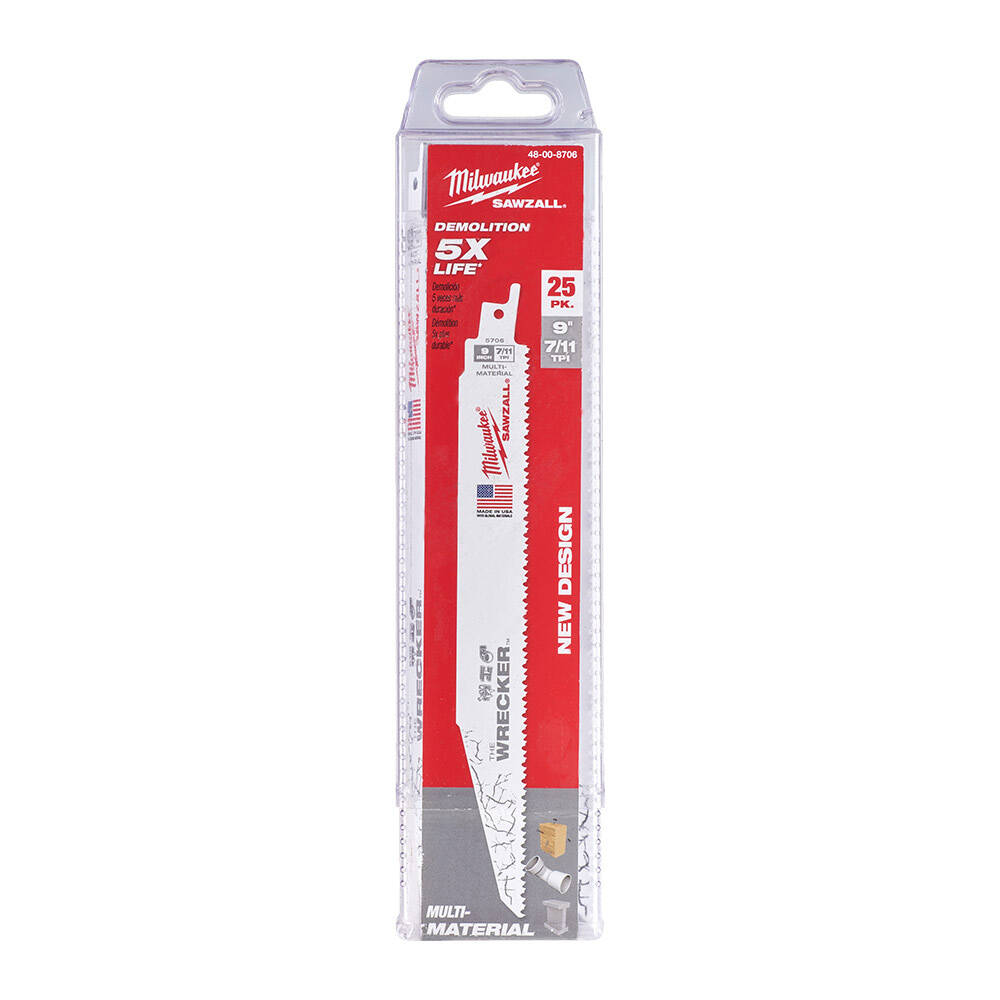 230x7/11 mm Kılıç Testere Yıkım Bıçağı - 1