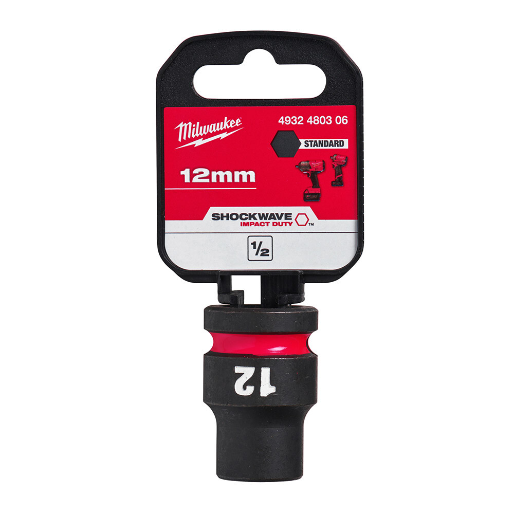 12 mm Darbeli Lokma Endüstri Tip Shw 1/2 İnç Kısa - 1