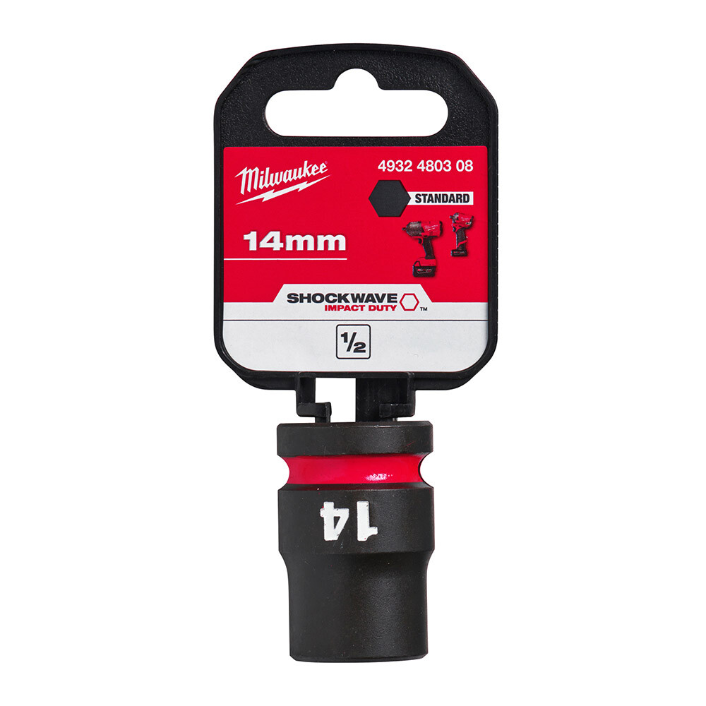14 mm Darbeli Lokma Endüstri Tip Shw 1/2 İnç Kısa - 1