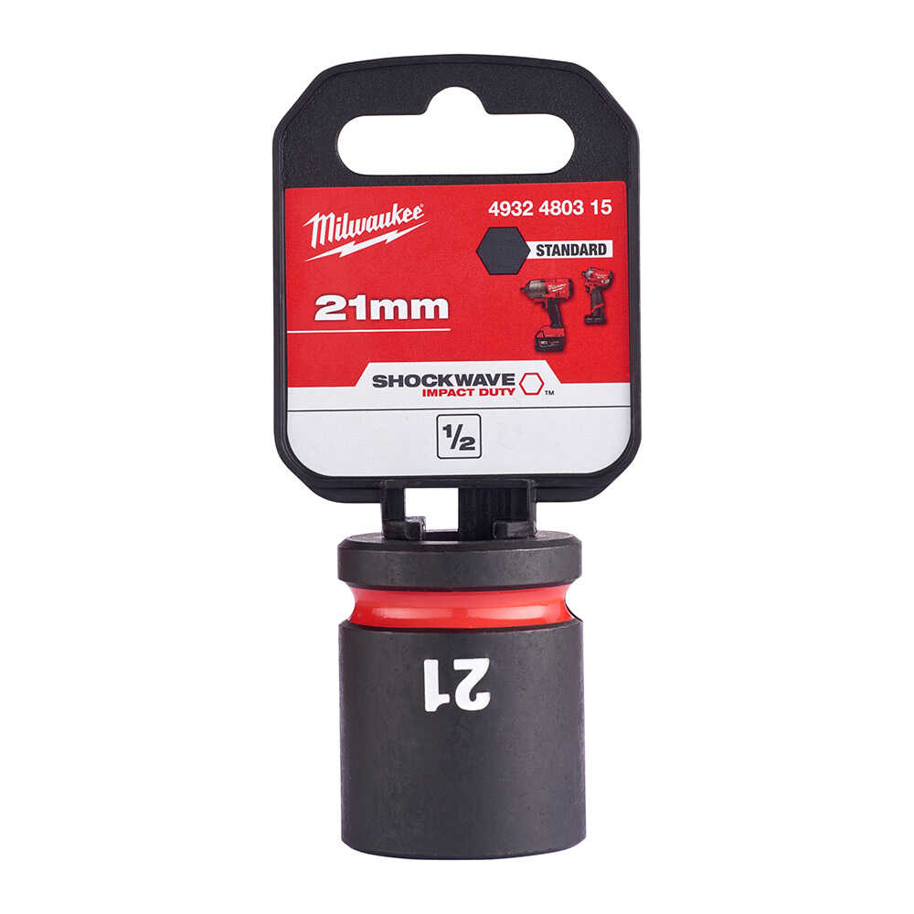 21 Mm Darbeli Lokma Endüstri Tip Shw 1/2 İnç Kısa 