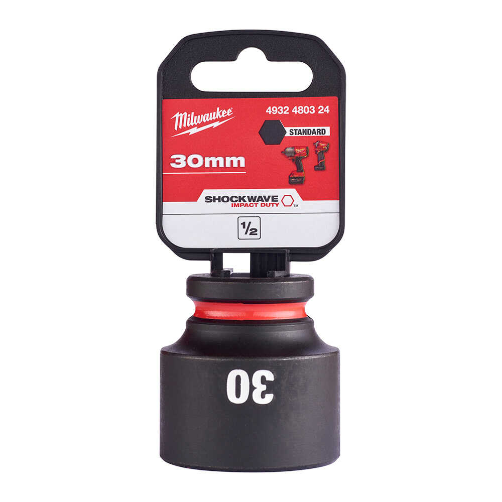 30 mm Endüstri Tip Darbeli Lokma Shw 1/2 inç Kısa 