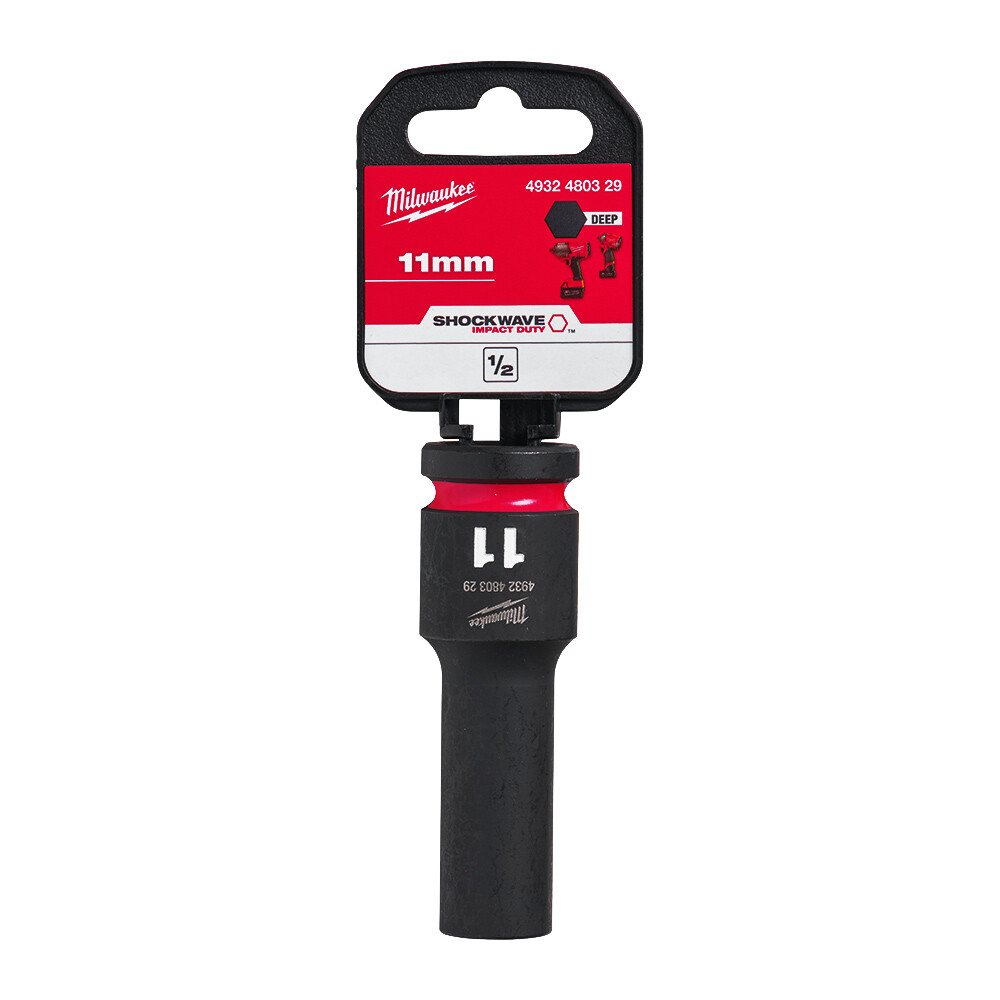 SHW Endüstiriyel Darbeli Lokma  1/2 İnç Uzun  11mm-1 Adet - 2