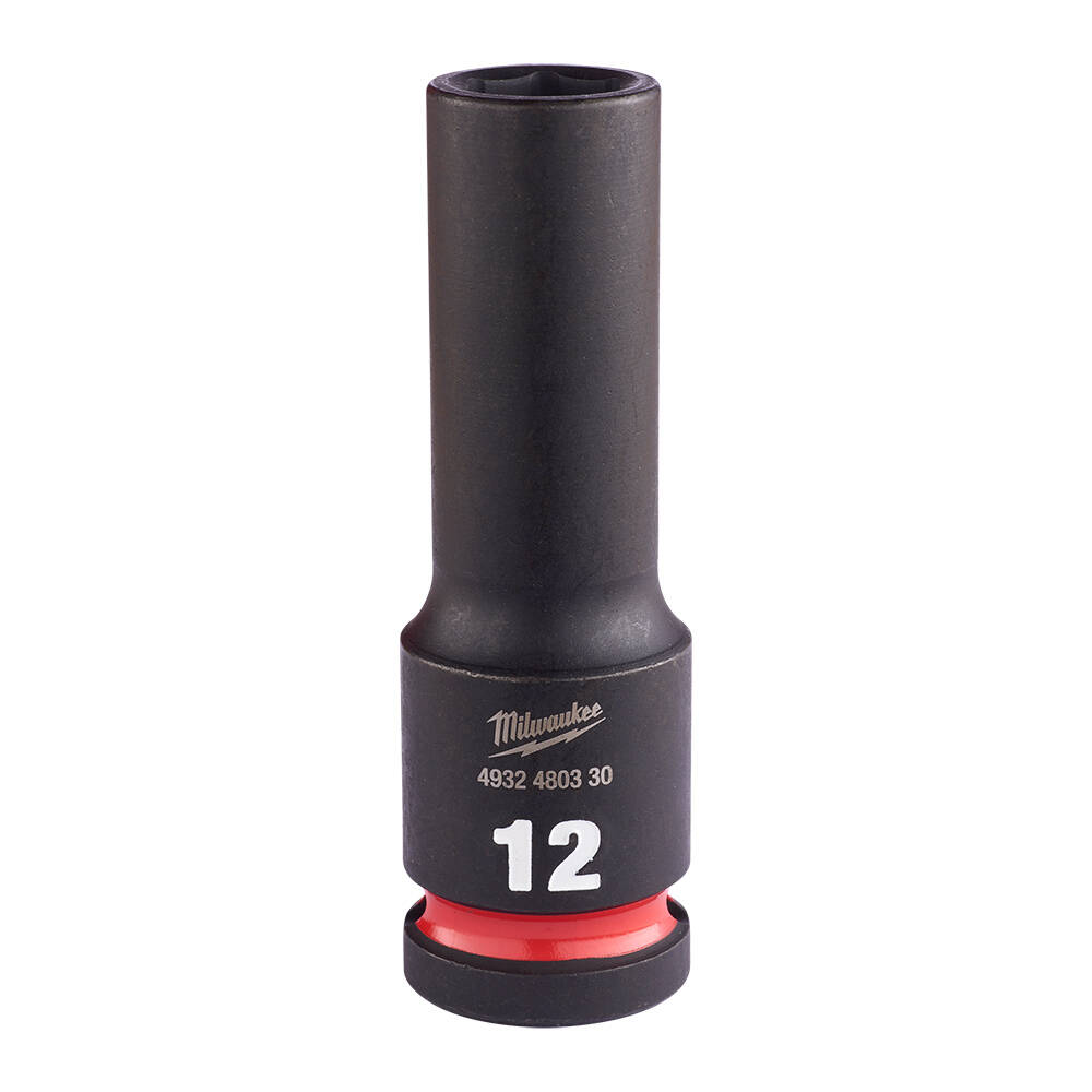 SHW Endüstiriyel Darbeli Lokma  1/2 İnç Uzun  12mm-1 Adet - 1