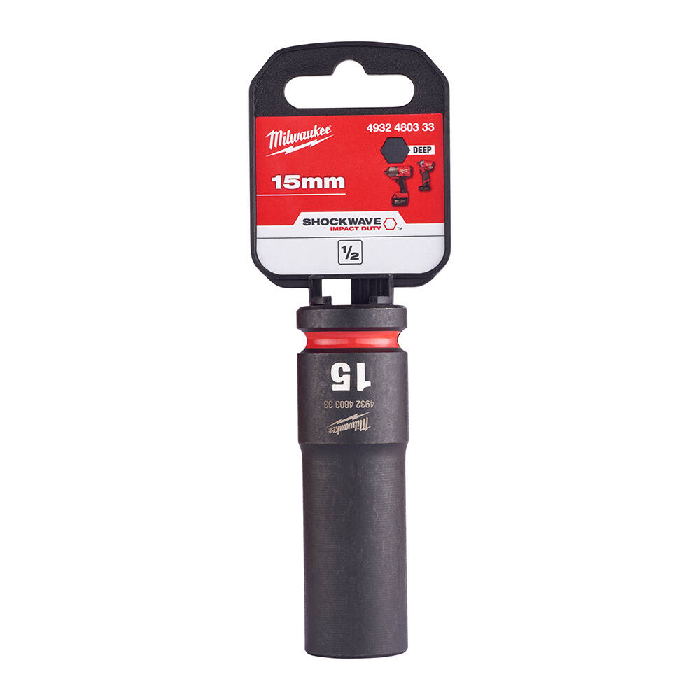 15 mm Endüstri Tip Darbeli Lokma Shw 1/2 inç Derin - 1