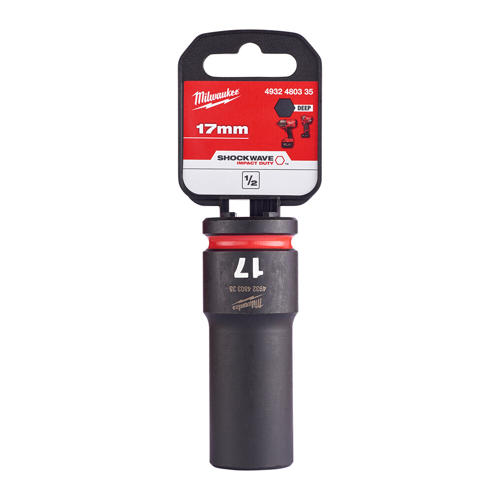 17 mm Darbeli Lokma Endüstri Tip Shw 1/2 İnç Derin - 1