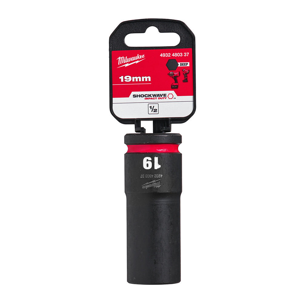 19 mm Darbeli Lokma Endüstri Tip Shw 1/2 İnç Derin - 1