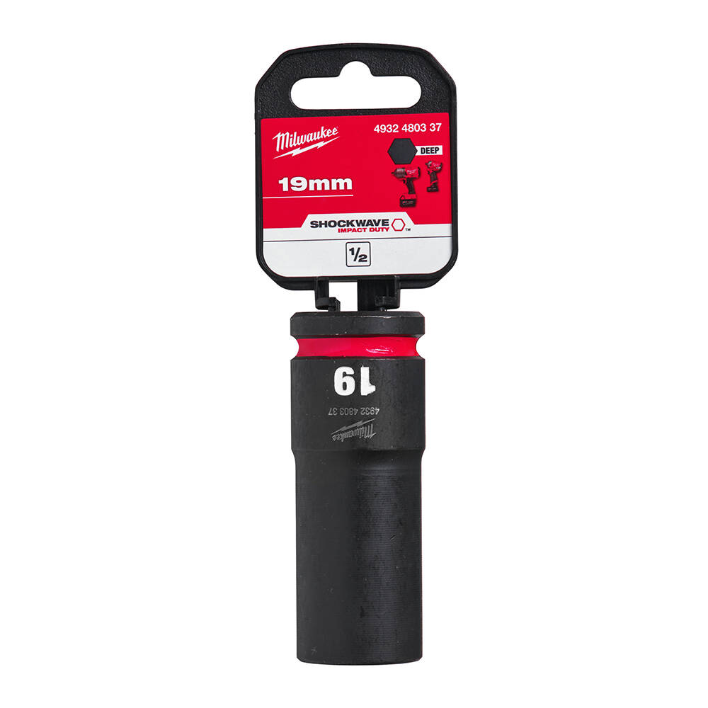 19 mm Darbeli Lokma Endüstri Tip Shw 1/2 İnç Derin - 1