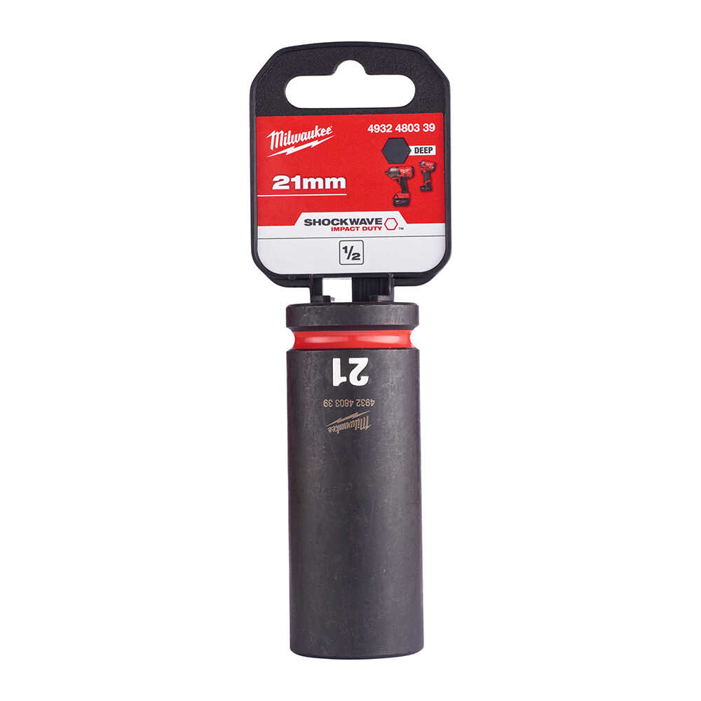 21 Mm Darbeli Lokma Endüstri Tip Shw 1/2 İnç Derin