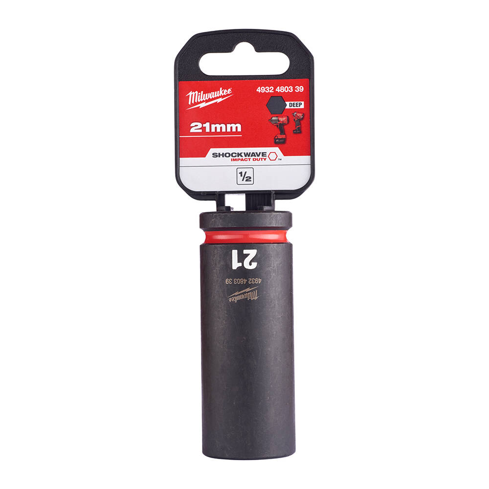 21 mm Darbeli Lokma Endüstri Tip Shw 1/2 İnç Derin - 1