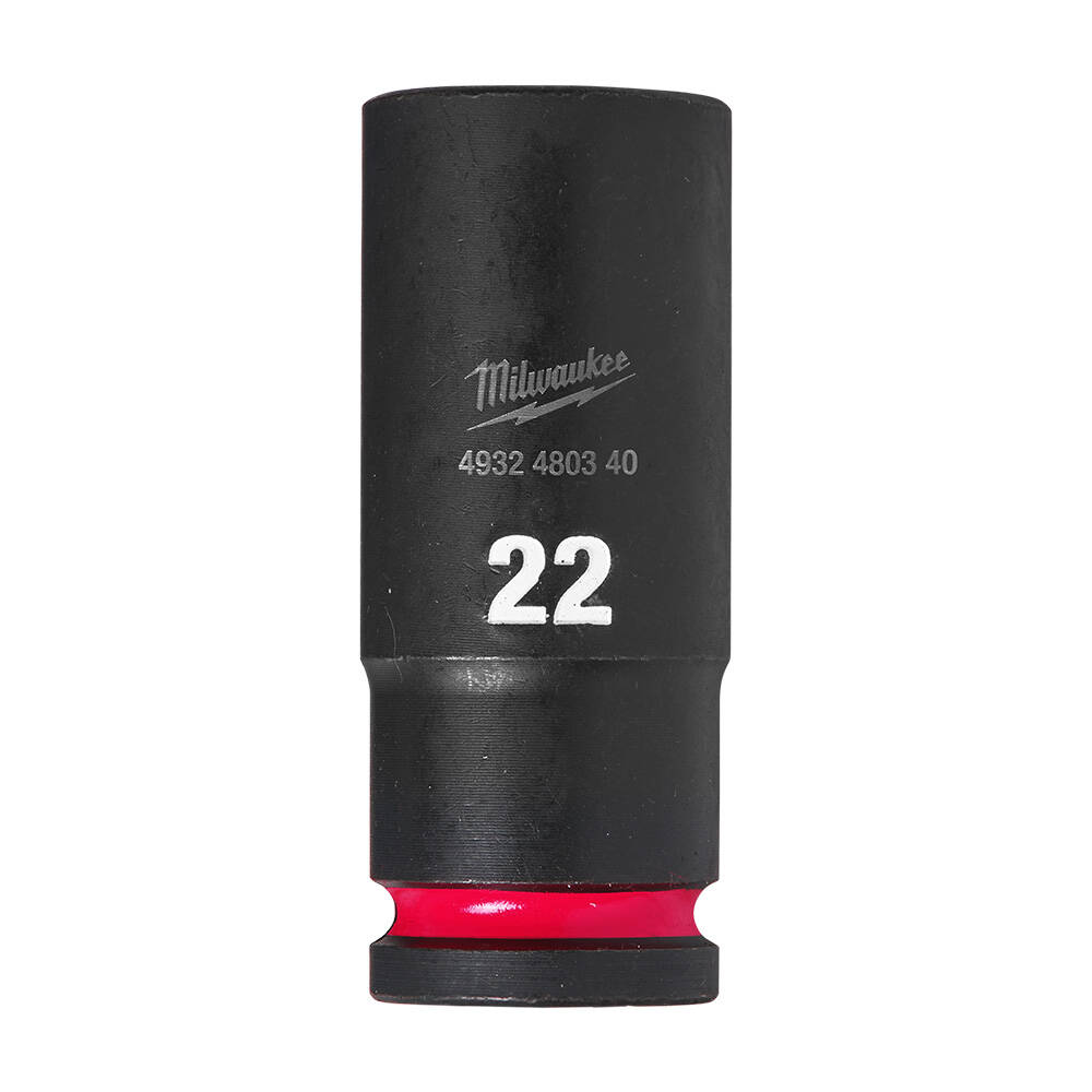 SHW Endüstiriyel Darbeli Lokma  1/2 İnç Uzun  22mm-1 Adet - 1