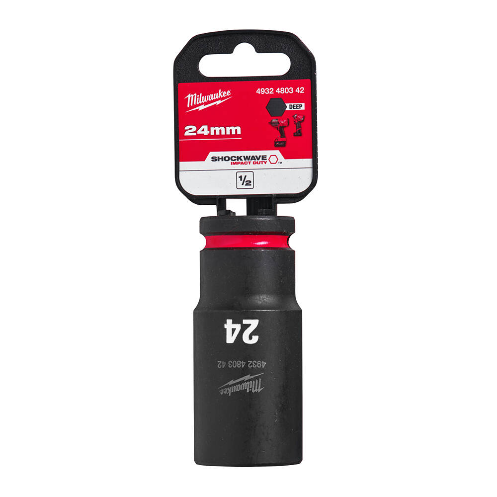 24 mm Darbeli Lokma Endüstri Tip Shw 1/2 İnç Derin - 1