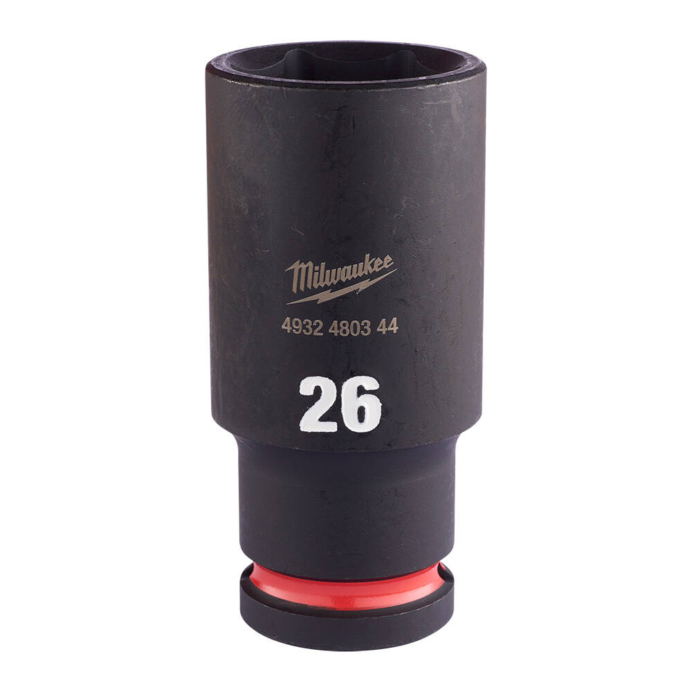 SHW Endüstiriyel Darbeli Lokma  1/2 İnç Uzun  26mm-1 Adet - 1