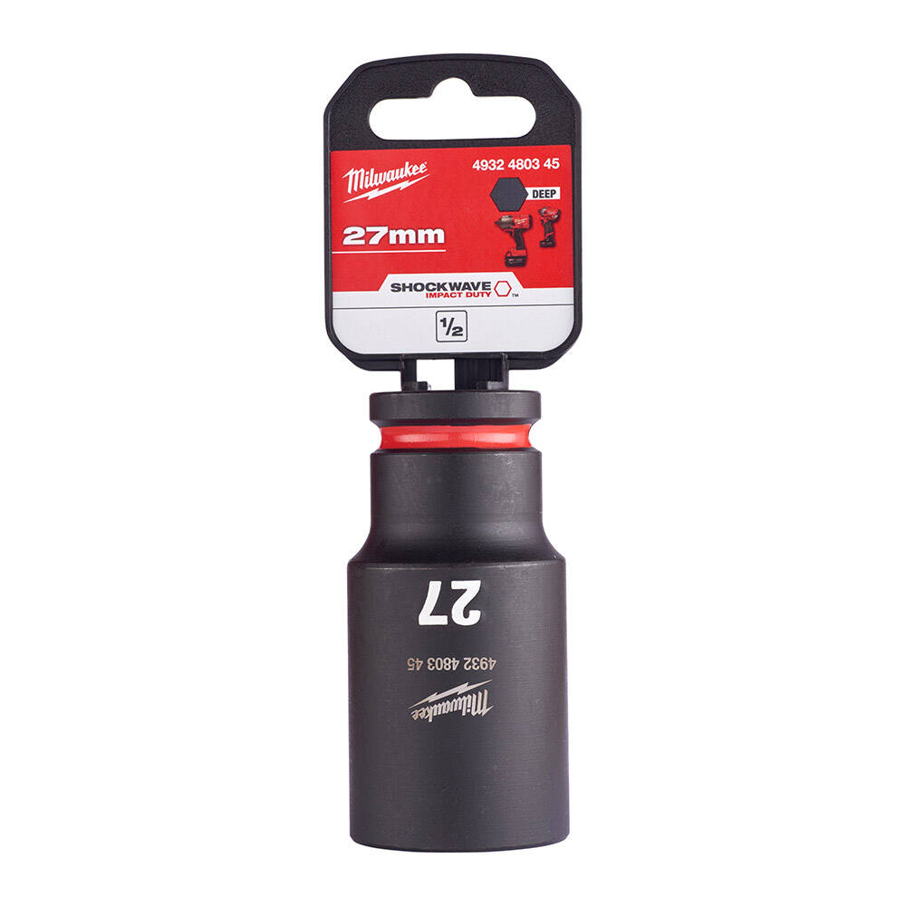 27 mm Darbeli Lokma Endüstri Tip Shw 1/2 İnç Derin - 1