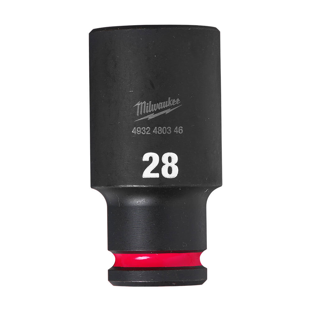 SHW Endüstiriyel Darbeli Lokma  1/2 İnç Uzun  28mm-1 Adet - 1