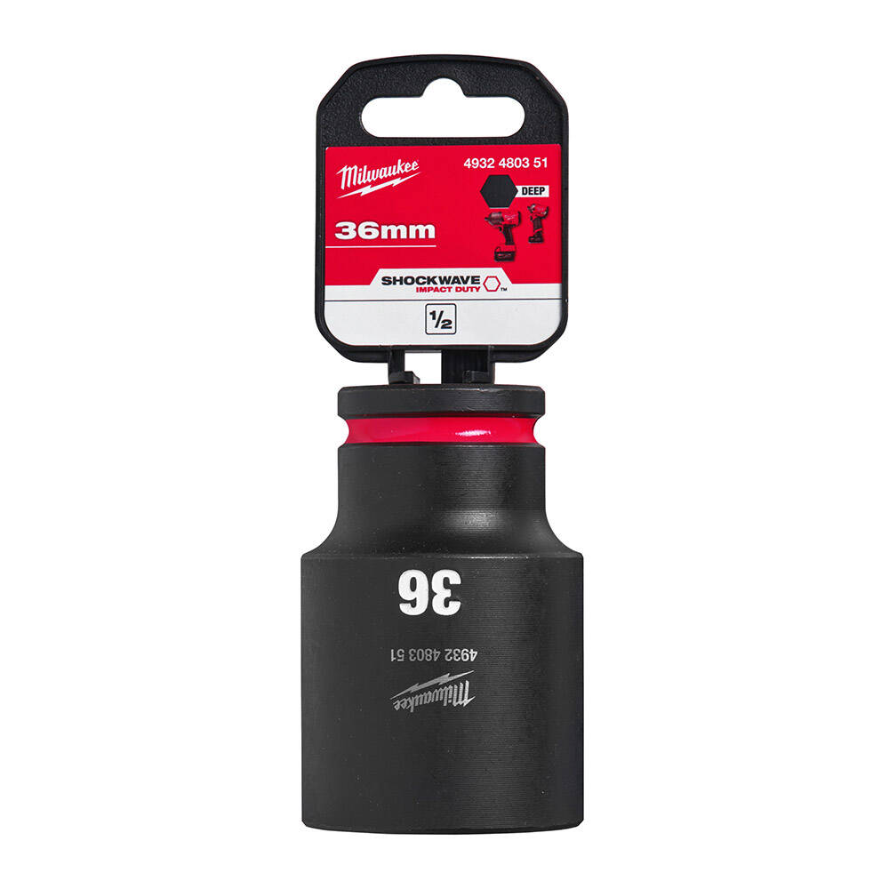 36 mm Endüstri Tip Darbeli Lokma Shw 1/2 inç Derin - 2