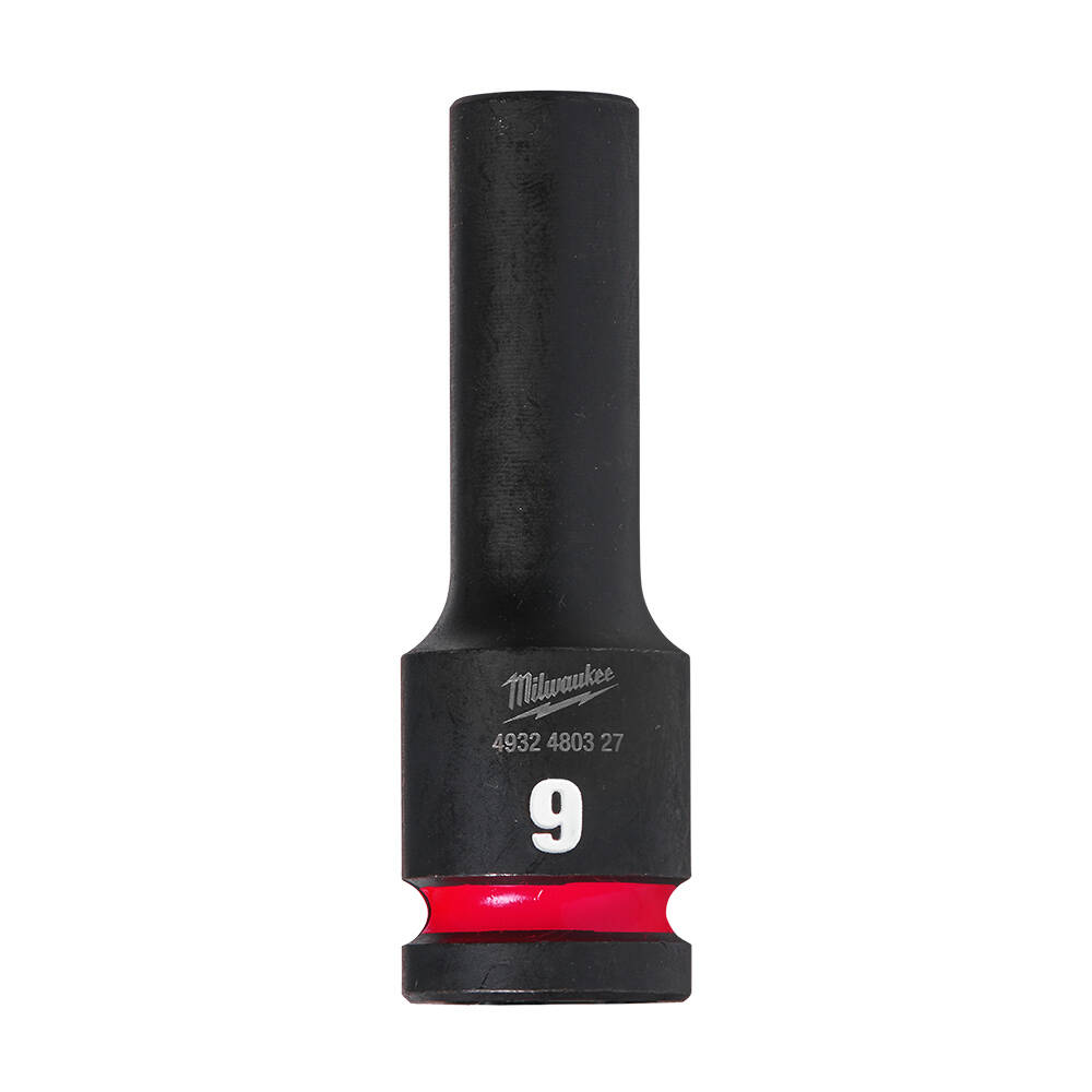 SHW Endüstiriyel Darbeli Lokma  1/2 İnç Uzun  9mm-1 Adet - 1