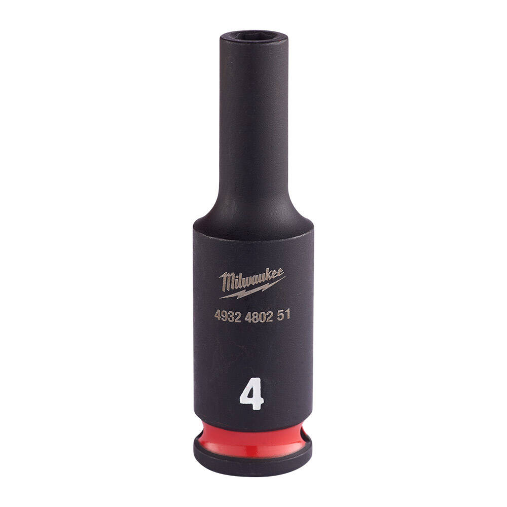 SHW Endüstiriyel Darbeli Lokma  1/4 İnç Uzun  4mm-1 Adet - 2