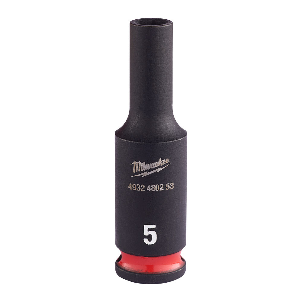 SHW Endüstiriyel Darbeli Lokma  1/4 İnç Uzun  5mm-1 Adet - 2