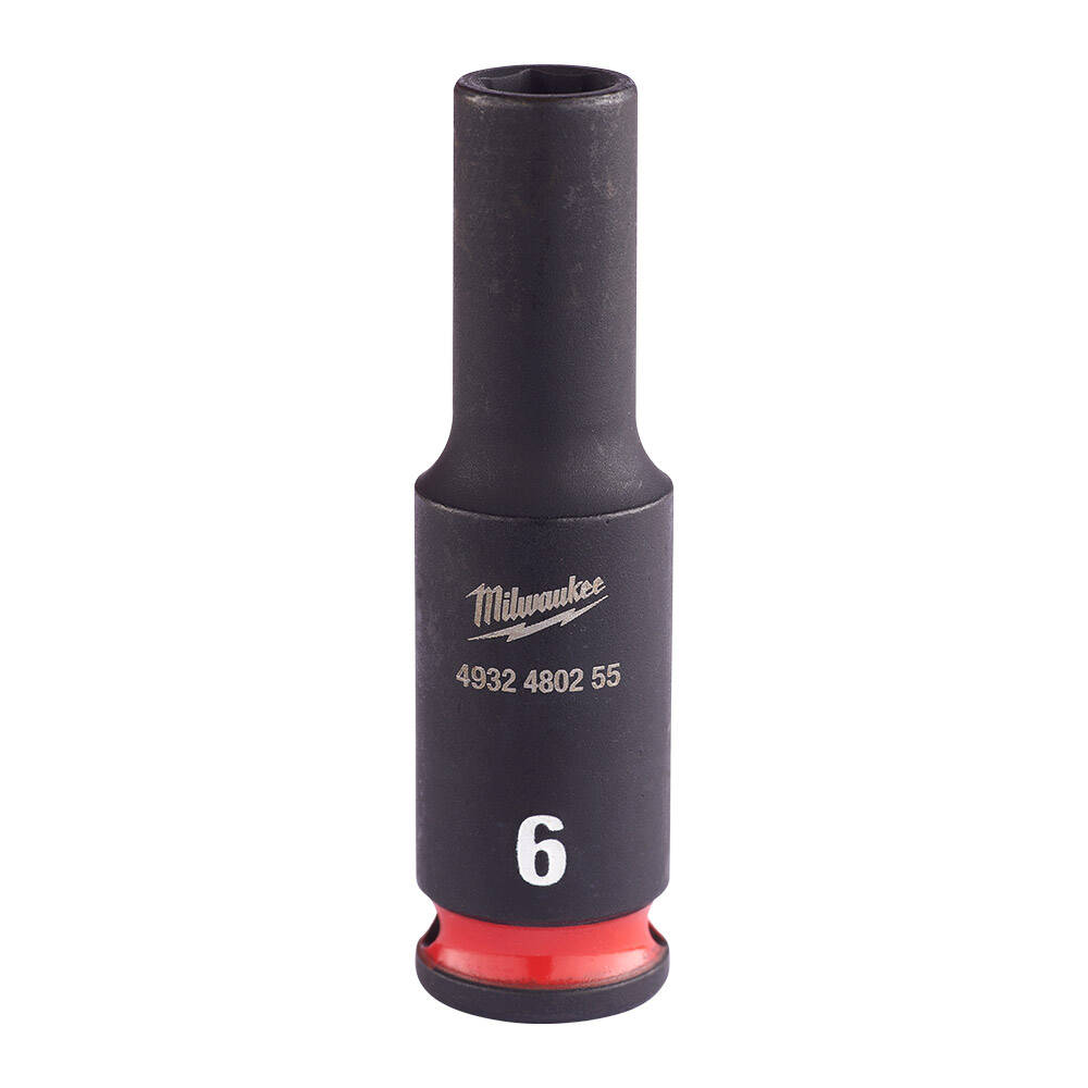 SHW Endüstiriyel Darbeli Lokma  1/4 İnç Uzun  6mm-1 Adet - 2