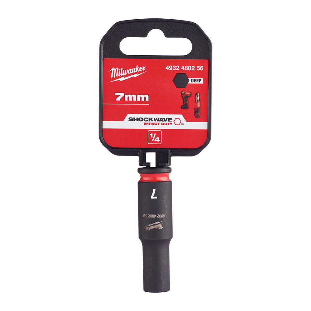 7 Mm Darbeli Lokma Endüstri Tip Shw 1/4 İnç Derin 