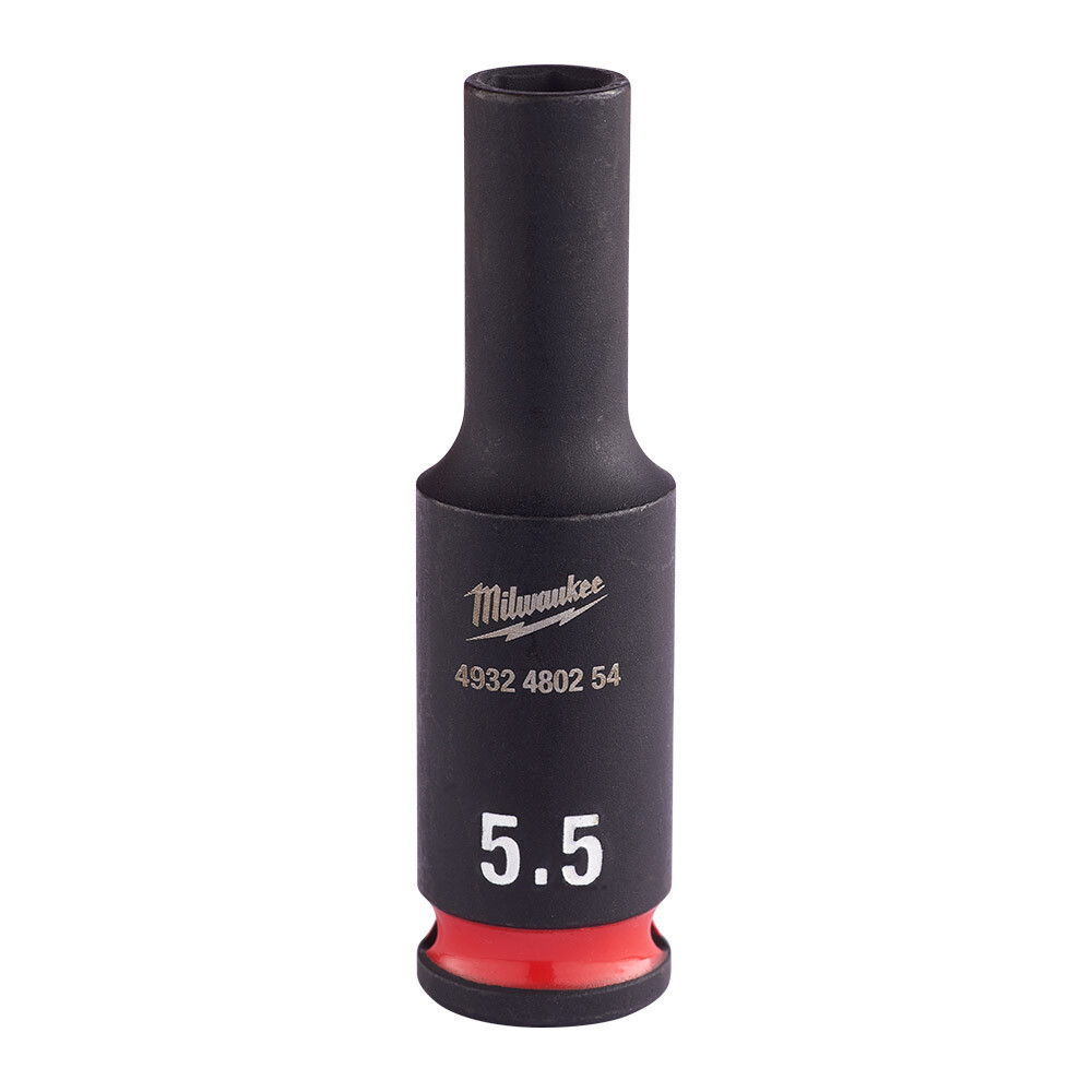 SHW Endüstiriyel Darbeli Lokma  1/4 İnçuzun  5.5mm-1 Adet - 2