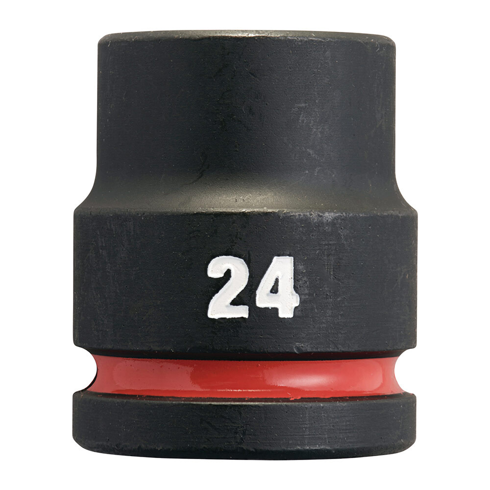 24 mm Endüstri Tip Darbeli Lokma Shw 3/4 inç Kısa - MILWAUKEE