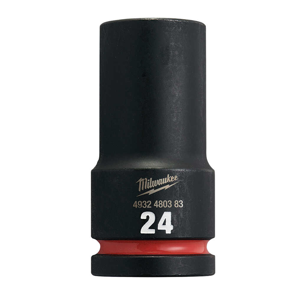 SHW Endüstiriyel Darbeli Lokma  3/4 İnç Uzun  24mm-1 Adet