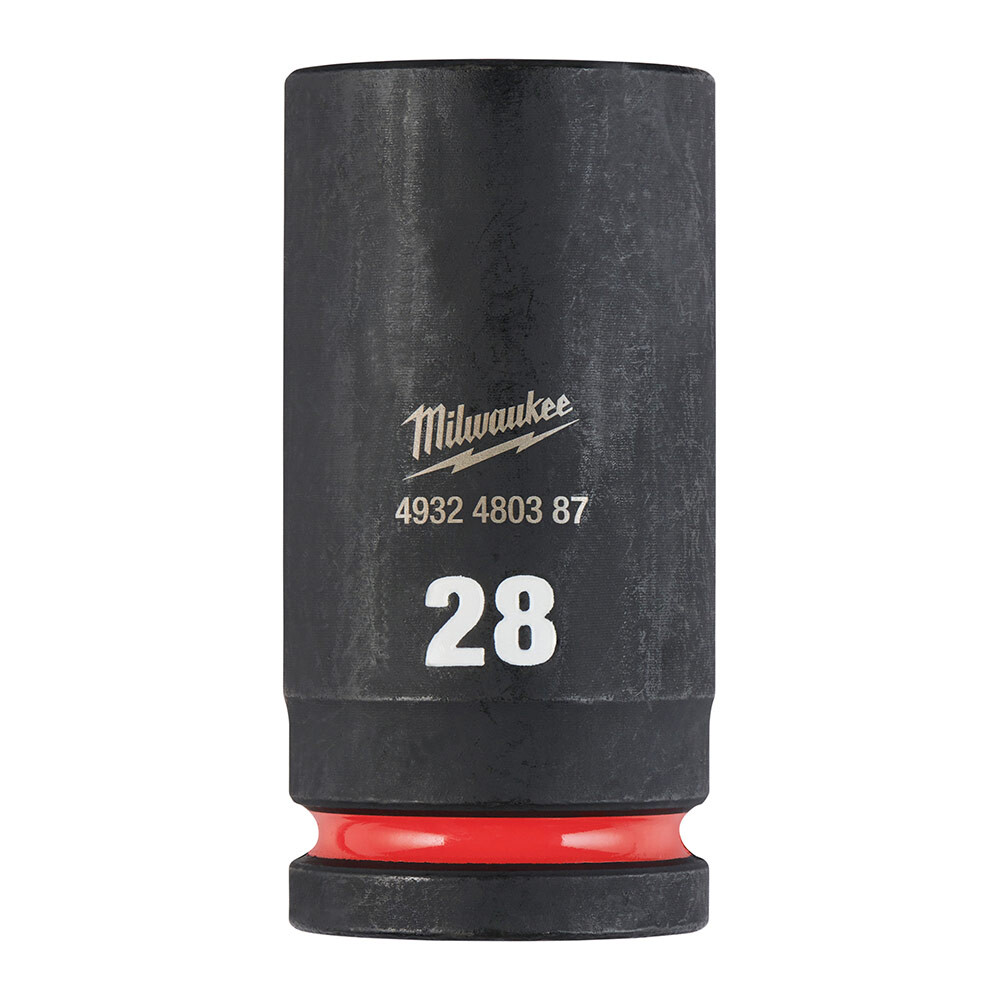 28 mm Endüstri Tip Darbeli Lokma Shw 3/4 inç Derin - MILWAUKEE
