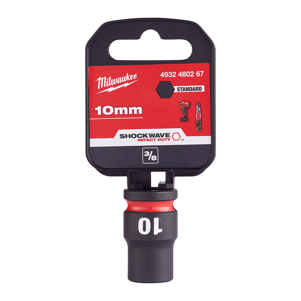 SHW Endüstiriyel Darbeli Lokma  3/8 İnç Std 10mm-1 Adet - 1