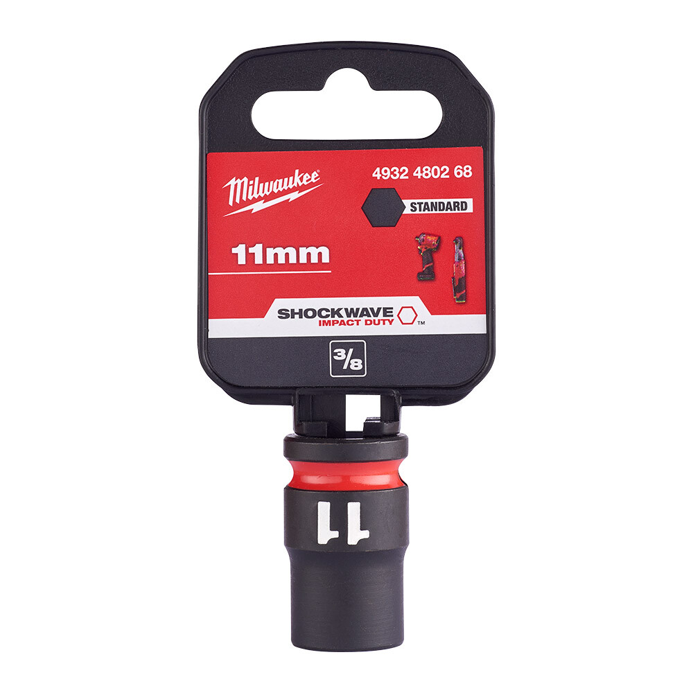 SHW Endüstiriyel Darbeli Lokma  3/8 İnç Std 11mm-1 Adet - 1