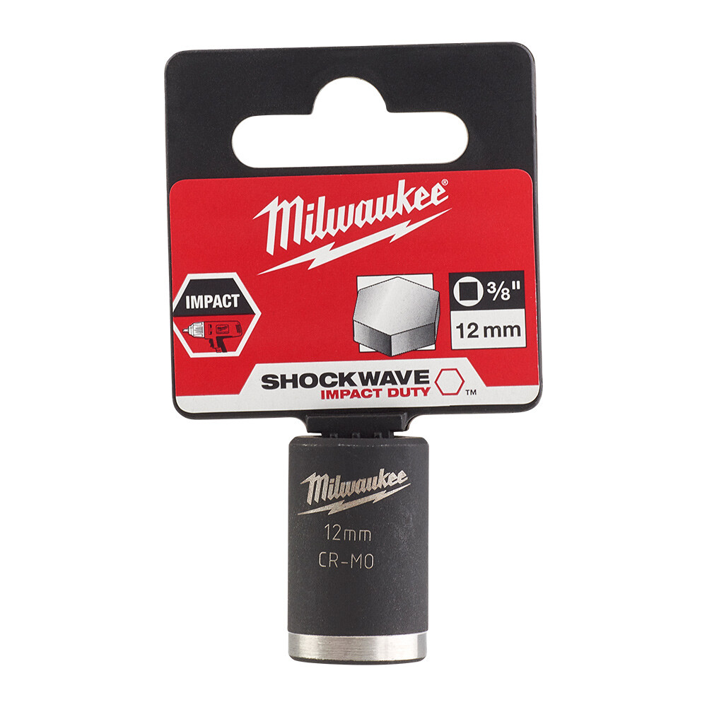 SHW Endüstiriyel Darbeli Lokma  3/8 İnç Std 12mm-1 Adet - 2