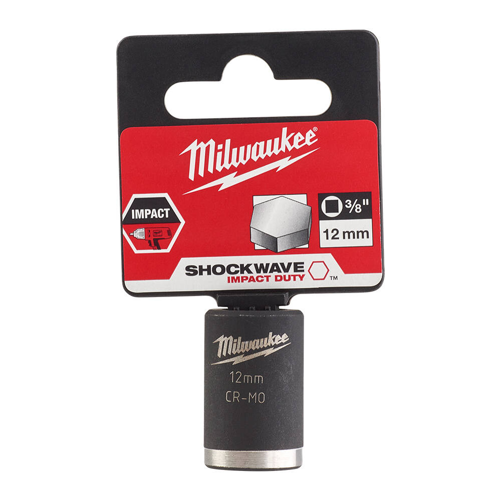 SHW Endüstiriyel Darbeli Lokma  3/8 İnç Std 12mm-1 Adet - 2
