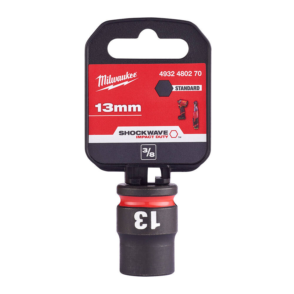 SHW Endüstiriyel Darbeli Lokma  3/8 İnç Std 13mm-1 Adet - 1