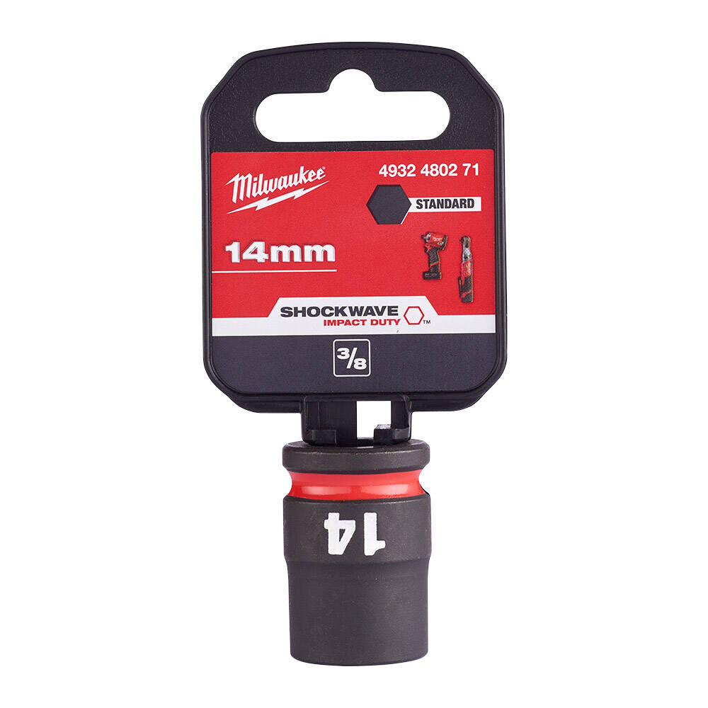 SHW Endüstiriyel Darbeli Lokma  3/8 İnç Std 14mm-1 Adet - 1