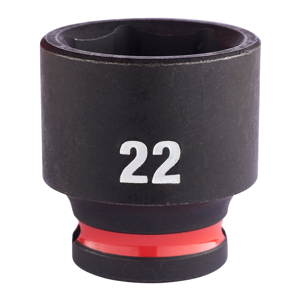 SHW Endüstiriyel Darbeli Lokma  3/8 İnç Std 22mm-1 Adet - 2